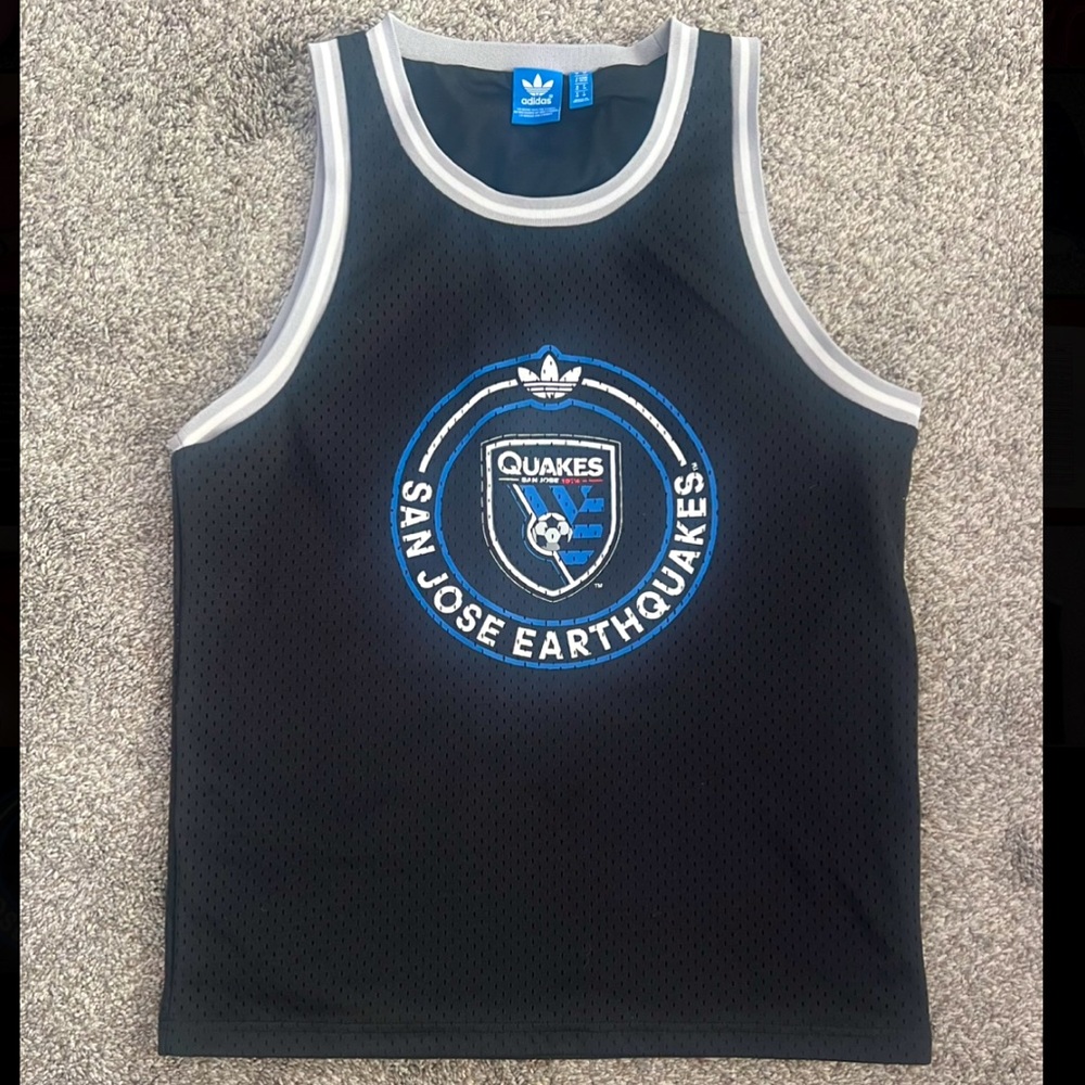 San Jose Earthquakes tank top Soccer Jersey size M unisex